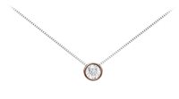 Collar Donna Oro Mujer in Oro Diamante 0.04 Ct DHPL7382 - DHPL7382